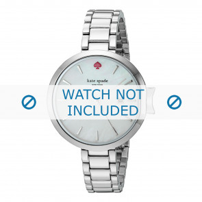 Kate Spade New York watch strap KSW1267 / PARK ROW Metal Silver