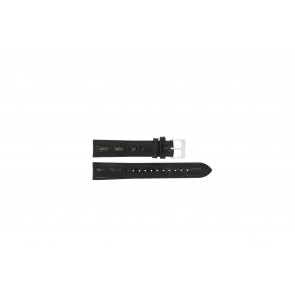 Watch strap Lorus VX32-X383 / RXD93EX9 / RR033X Leather Black 18mm