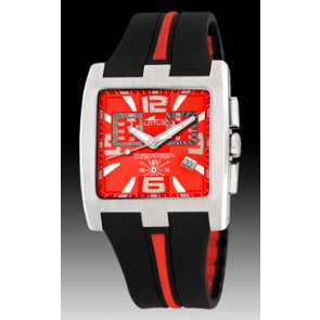 Watch strap Lotus 15346/3 / BC04856 Rubber Black 28mm