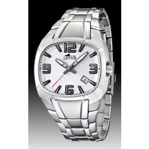 Watch strap Lotus 15758-1 / 15752 Steel 21mm