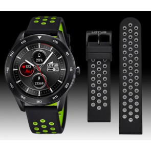 Watch strap Lotus 50013/1 / BC10961 Rubber Black