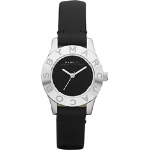 Watch strap Marc by Marc Jacobs MBM1082 Leather Black 12mm