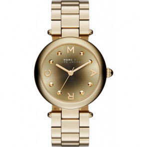 Watch strap Marc by Marc Jacobs MJ3448 Stainless steel Gold Toned 18-20mm variabel