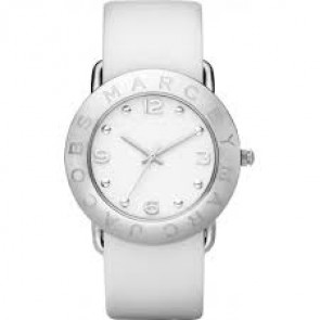 Watch strap Marc by Marc Jacobs MBM1136 Leather White 20mm