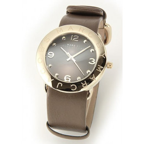 Watch strap Marc by Marc Jacobs MBM1153 / MBM1150 Leather Olive green 20mm