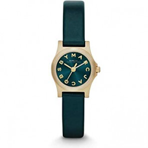 Watch strap Marc by Marc Jacobs MBM1282 Leather Green 10mm