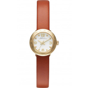 Watch strap Marc by Marc Jacobs MBM1285 Leather Brown 10mm