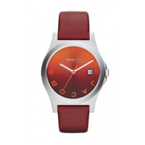 Watch strap Marc by Marc Jacobs MBM1319 Leather Red 18mm