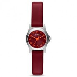 Watch strap Marc by Marc Jacobs MBM1325 Leather Red 10mm