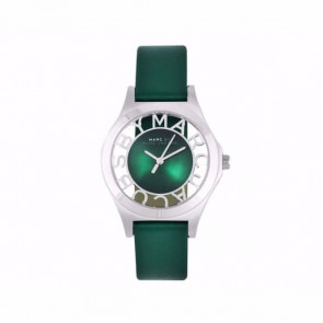 Watch strap Marc by Marc Jacobs MBM1336 Leather Green 16mm