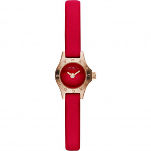 Watch strap Marc by Marc Jacobs MBM1343 Leather Red 7mm