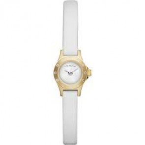 Watch strap Marc by Marc Jacobs MBM1344 Leather White 7mm