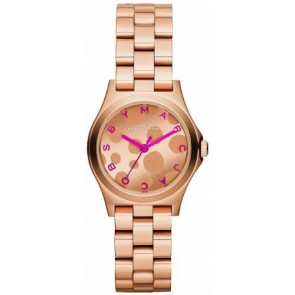 Watch strap Marc by Marc Jacobs MBM3271 Stainless steel Rosé 16mm