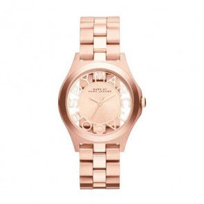 Watch strap Marc by Marc Jacobs MBM3293 Stainless steel Rosé 16mm
