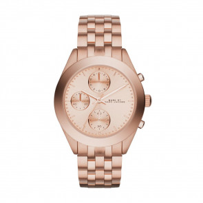 Watch strap Marc by Marc Jacobs MBM3394 Stainless steel Rosé 18mm