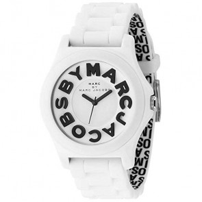 Watch strap Marc by Marc Jacobs MBM4005 Silicone White 20mm