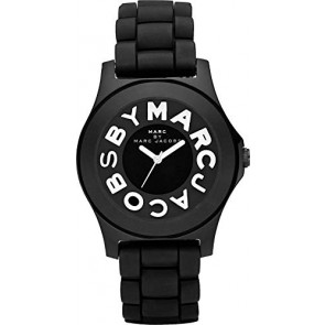 Watch strap Marc by Marc Jacobs MBM4006 Silicone Black 20mm