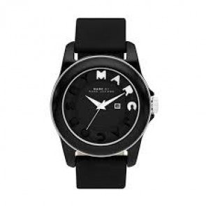 Watch strap Marc by Marc Jacobs MBM4009 Leather Black 22mm
