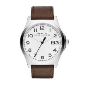 Watch strap Marc by Marc Jacobs MBM5045 Leather Brown 22mm