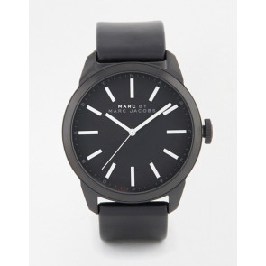 Watch strap Marc by Marc Jacobs MBM5092 Leather Black 22mm