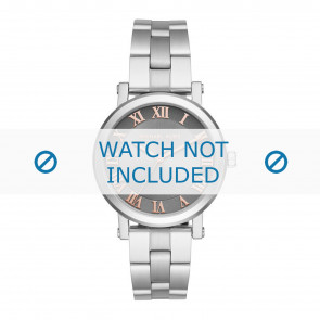 Michael Kors watch strap MK3559 Metal Silver 18mm
