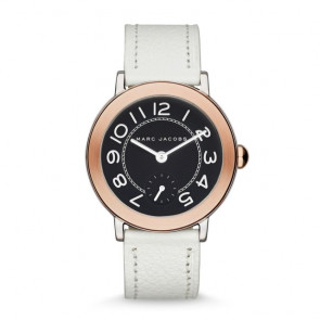 Watch strap Marc by Marc Jacobs MJ1515 Leather White 18mm