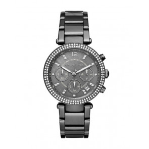 Watch strap Michael Kors MK6265 Steel Black