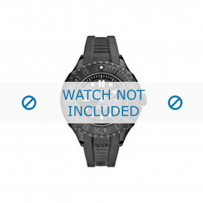 Nautica watch strap N28509G Rubber Black