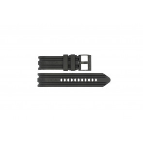 Watch strap Nautica A20046G Rubber Black 24mm