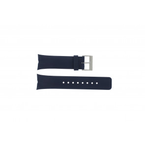 Nautica watch strap A23002G Rubber Blue 28mm 