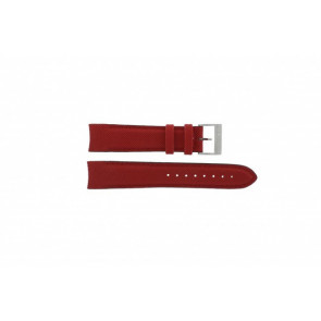 Nautica watch strap A24515G / N16532 Leather Red 22mm 