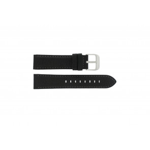 Watch strap Festina F16629 / F16285-6 Leather Black 22mm