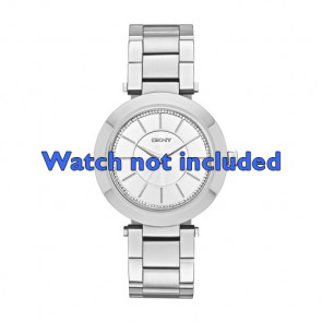 Watch strap DKNY NY2285 Stainless steel Steel 10mm
