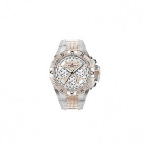 Watch strap Jacques Lemans 1-1377C Steel Multicolor 12mm