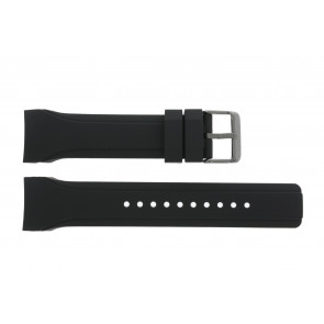 Watch strap Pulsar VD53-X054 / PT3193X1 / PT3197X1 / PT3199X1 Rubber Black 24mm