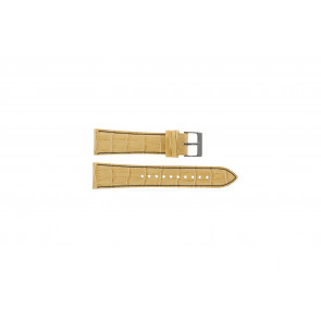 Watch strap Seiko 7T92-0NK0 / SNDD69P1 / L08C012N0 Leather Light brown 22mm