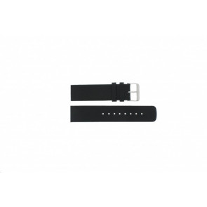 Watch strap Skagen 224LSL / 224LSLB / 224LSLN Leather Black 22mm