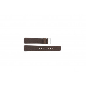 Watch strap Skagen 331LSL1 Leather Brown 18mm