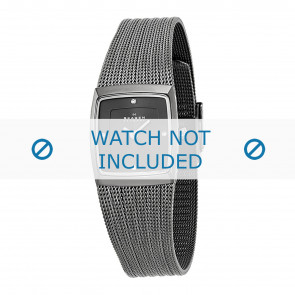 Skagen watch strap 380XSMMM1 Metal Grey