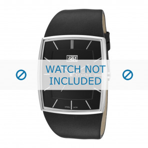 Watch strap Skagen 567LSLB / 567LSLB1 Leather Black 32mm