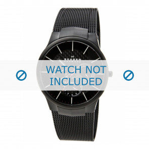 Skagen watch strap 809XLTBB Metal Black