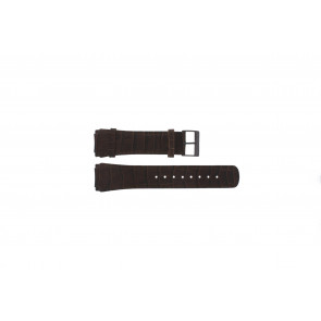 Watch strap Skagen 856XLDRD Leather Brown 23mm