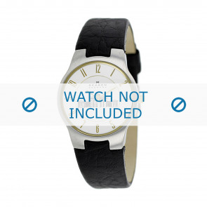 Skagen watch strap 433SSGL1 Leather Dark brown 16mm