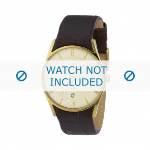 Skagen watch strap 474XLGL Leather Brown 24mm 