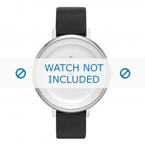Skagen watch strap SKW2261 Leather Black