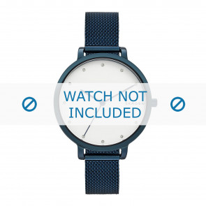 Skagen watch strap SKW2579 Metal Blue 12mm