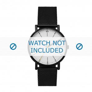 Watch strap Skagen SKW6376 Milanese Black 20mm