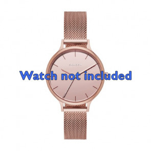 Watch strap Skagen SKW2413 Steel Rosé 12mm