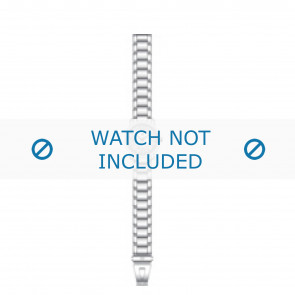 Tommy Hilfiger watch strap TH679000916 / TH-61-3-14-0746 - 1780808 Metal Silver 17mm