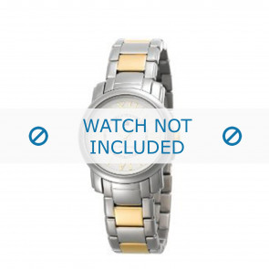 Tommy Hilfiger watch strap TH679000917 / TH-61-3-34-0747 - 1780809 Metal Bi-color 17mm